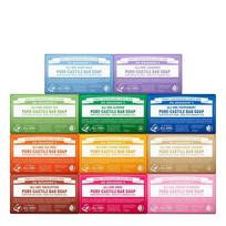 Dr. Bronner's grynas kastilijos muilas 140g (Pasirinkite kvapą) Green tea gray