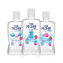 Gagreen Children's Oral Cleanser Strawberry Flavor Image Randomly Sent, 380ml, 3 Pieces white
