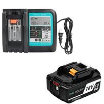 Suderinamas su Makita 18V BL1860B Suderinamas su Makita elektriniais įrankiais Naudojamas ugniai atsparios medžiagos korpusas ir akumuliatoriaus elementas Suderinamas su Makita 18V DC18RF