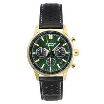 Casio Edifice Analoginis Chronografas Odinis Dirželis Žalias Ciferblatas Kvarcinis EFR-575CL-3A 100M Vyriškas Laikrodis žalia