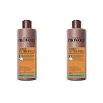 FRANCK PROVOST Shampoo 400ml 2-Pack Nutri Freeze Professional Shampoo Without Silicone Curly Hair Expert gray