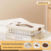 BAILOCK Stackable Freezer Storage Box for Dumplings and Wontons