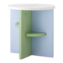 Šviesiai žalios spalvos/šviesiai mėlynos spalvos vaikiška taburetė Latti – Bloomingville Mini