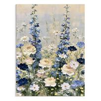 Spausdintas paveikslas tapyba ant drobės 60x80 cm Blue Meadow – Styler