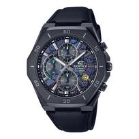 CASIO Men EDIFICE Blue Watch EFB-680CPL-1AVUPRC Black Purple Watch Dial gray