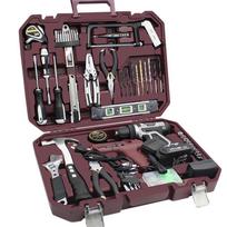CREST 21V Cordless Drill & Multi-tool Home Repair Kit black