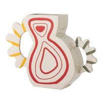 Iš akmens masės dažyta rankomis vaza (aukštis 26 cm) Samila – Bloomingville