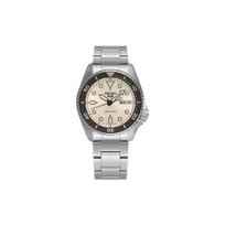 SEIKO 100m Water Resistant Automatic Mechanical Movement Stainless Steel Strap Watch Men's Watches SRPK31K1 Silver Watch Case gray