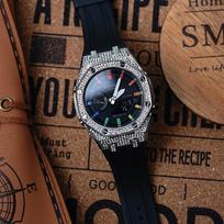 CASIO Customized watch modified series Yunye Rainbow Quartz men and women same style black dial GA-2100-1A GA-2100-1AGaiZhuang-YunYeCaiHong juoda