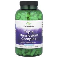 Swanson, trigubas magnio kompleksas, 400 mg, 300 kapsulių