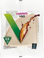 HARIO V60 paper filter 03M for 1 to 6 cups 100 pieces Misarashi VCF-03-100M beige