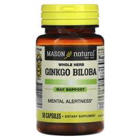 Mason Natural, Natural Herb Ginkgo Biloba, 60 Capsules