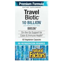 Travel Biotic, Bb536, 10 Billion CFU, 60 Veggie Capsules