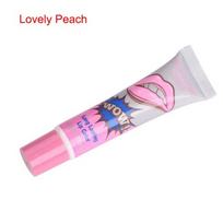 Cosmetics Lipstick Matte Romantic Peel Off Tear-Off Lip Gloss Film Magic Long Lasting Lips in 1, Lovely peach, 01 pink