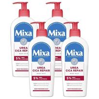 Mixa Mixa Urea Cica Repair Body Milk 250ml x 4 blue