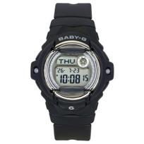 Casio Baby-G Digital Resin Strap Quartz BG-169KB-1 200M Women's Watch juoda