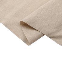 150*100cm Sewing Fabric Solid Color Raw Cloth Cotton Linen Fabric  For Cushion Cover Tablecloth chaki