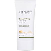 Mary&May Cica raminantis apsauginis kremas nuo saulės SPF50+ PA++++ 50ml x 1 vnt. white