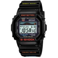 [CASIO] Men's G-SHOCK G-LIDE Solar-Powered Radio-Controlled Watch GWX-5600-1JF Black [Official Domestic Product] black
