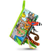 Jolly Baby Tail Book Korean childrens toys black