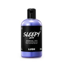 [Lush] Sleepy Shower Gel 260g black