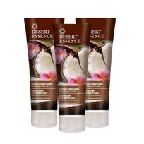 Desert Essence Coconut kondicionierius, 237ml, 3 vnt brown
