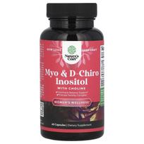 Nature's Craft, Myo & d-Chiro inozitolis su cholinu, 60 kapsulių