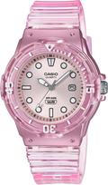 CASIO Analog Watch Kids Cheap Casio Clear Pink Overseas Model [Casio] LRW-200HS-4EV Women's [Item] gray