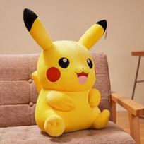 „Pokemon“ oficialiai licencijuota autentiška didelė Pikachu lėlė, 62 cm, populiarūs korėjiečių žaislai mažiems vaikams yellow