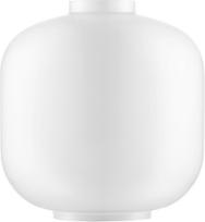 Normann Copenhagen Lempos gaubtas Amp apvalios formos baltos spalvos