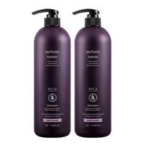 Abka Perfume Shampoo Baby Powder Scent, 1L, 2 ea. gray