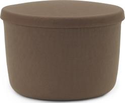 Normann Copenhagen Pufas - daiktadėžė Hide rudos spalvos 52,5 cm