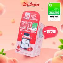 Dr. Brian Peach Flavored Gummies Vitamin C&D 3000 Special (15 gummies given away) Peach flavored gummies (+15 gummies given away)