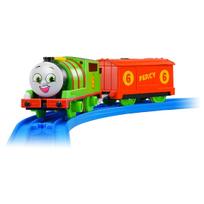 Takara Tomy Plarail Thomas GOGO Thomas Sing and Percy Train Toy for ages 3 and up Talk! red