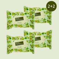 The Face Shop Herb Day valomosios servetėlės 70 vnt. 2+2 specialus rinkinys beige