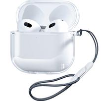 Pisen Transparent Protective Case for Apple AirPods 4 AirPods 4 / AirPods 4 Pro white