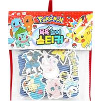 Pokemono vonios žaidimo lipdukas 20p korėjietiški vaikiški žaislai yellow