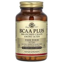 Solgar, BCAA Plus, Glass, 100 Veggie Caps