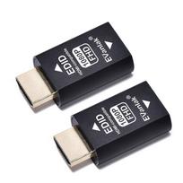 EVanlak 3-ios kartos HDMI EDID emuliatorius Nereikia emuliatoriaus adapterio Palaiko Mac Thunderbolt į HDMI skirstytuvą 2 vnt. Perėjimas