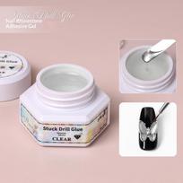 5 ml 5 viename nagų klijų gelis Daugiafunkcinis deimantukų klijavimo gelis Nagų sutvirtinimo, 3D formavimo, modeliavimo, drožimo gelis one size white