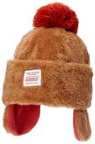 COLEMAN Vaikiška boa mezginė kepurė 430-0011 smėlio spalvos brown