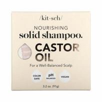 Kitsch Nourishing Solid Shampoo Bar Castor Oil Sweetened Pumpkin and Shea Butter 91G 3.2OZ) white