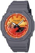Casio G-Shock GA-2100FL-8AJF Liepsnojanti serija pilka spalva