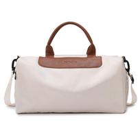 OLOMM Sports & Travel Duffel Bag pilkšvai balta