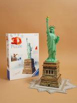 Ravensburger 3D Jigsaw Puzzle: Statue of Liberty, 118 Pieces white