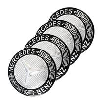 4 vnt. 56 mm automobilio ratlankio centriniai dangteliai Lipdukai Mercedes Benz AMG W203 W206 W220 W205 W211 W212 W201 W168 GLE GLS CLA CLE GLC BM1 f56 gray
