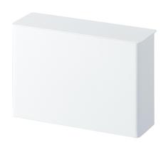 Yamazaki Industries Dust Guard with Lid Coffee Filter Case Coffee Paper Filter Case Tower White 3817 white