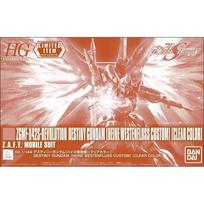 BANDAI HG 1144 Destiny Gundam (Heine exclusive machine) [Clear Color] Mobile Suit Gundam SEED DESTINY beige
