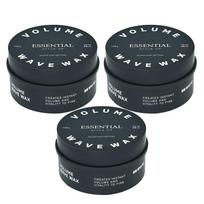 The Face Shop Essential Style Up Volume Wax 110g, 110ml, 3 packs gray