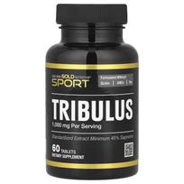 California Gold Nutrition, Sportas, Tribulus, 1 000 mg, 60 tablečių